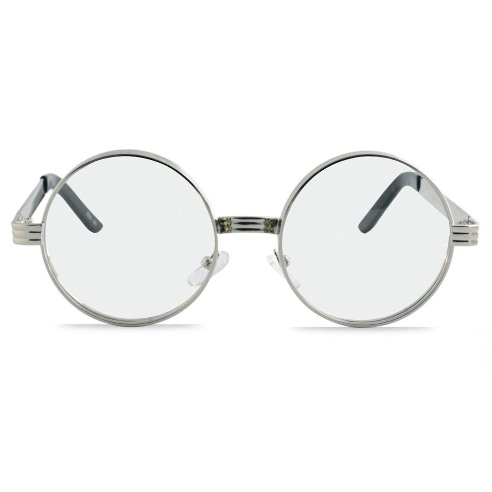 Clear Round Sunglasses